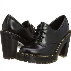 Dr. Martens chunky oxford heel